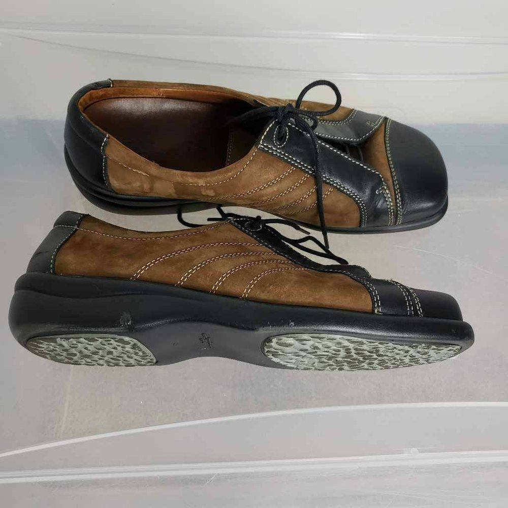 Kumfs Shoes Brown Tan Leather Lace Euro 42